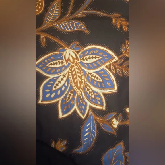 Seafolly - New with all Tags - Silk Road Wide Side Retro Bikini Bottoms sz US 12 - Picture 5 of 13